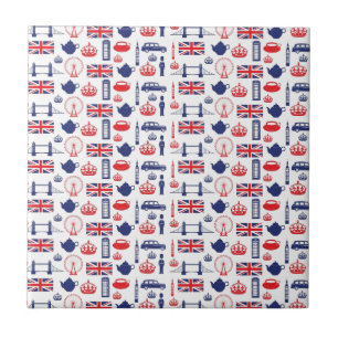 Royal London Landmarks Pattern Tile