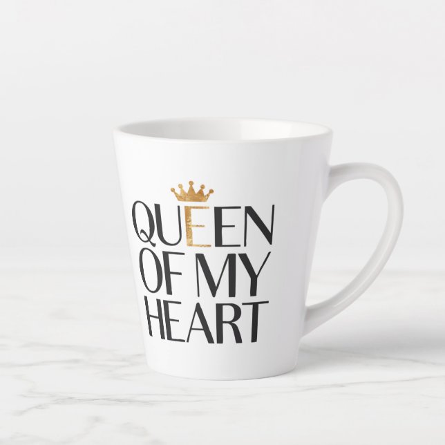 Royal Love Latte Mug (Right)