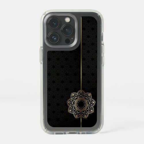 Royal luxury golden  speck iPhone 13 pro case