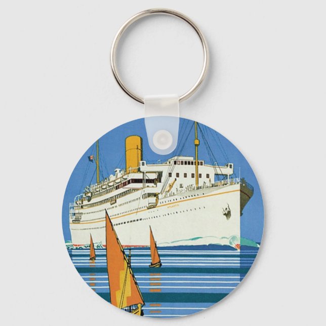 Royal Mail "Atlantis Cruises" Keychain (Front)