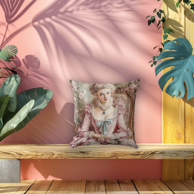 Royal Marie Antoinette Rose Garden Cushion (Creator Uploaded)