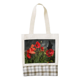 Royal Marine Remembers Zazzle HEART Tote Bag