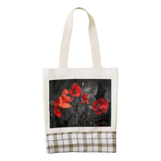 Royal Marine Remembers Zazzle HEART Tote Bag