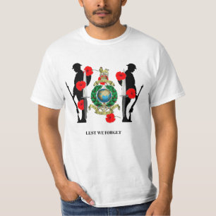Royal Marines Remembrance Lest We Forget T-Shirt