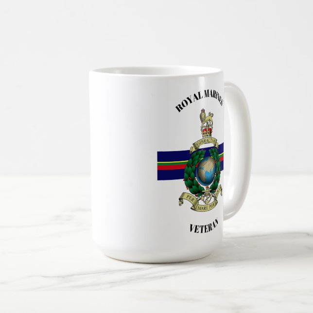 Royal marines Veteran  Coffee Mug (Front Right)