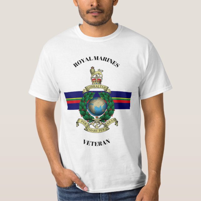Royal Marines Veteran T-Shirt (Front)