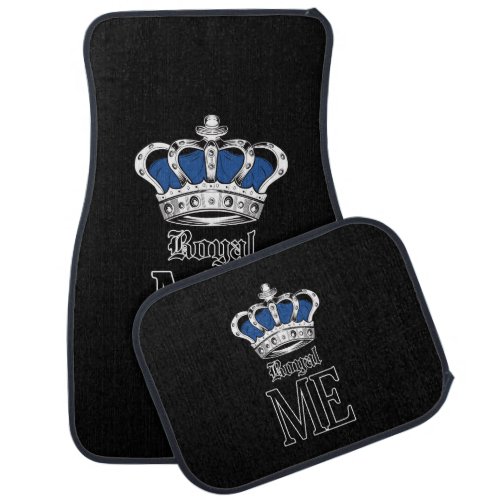 Royal Me _ Blue Car Floor Mat