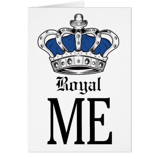 Royal Me - Blue Cards (Front)