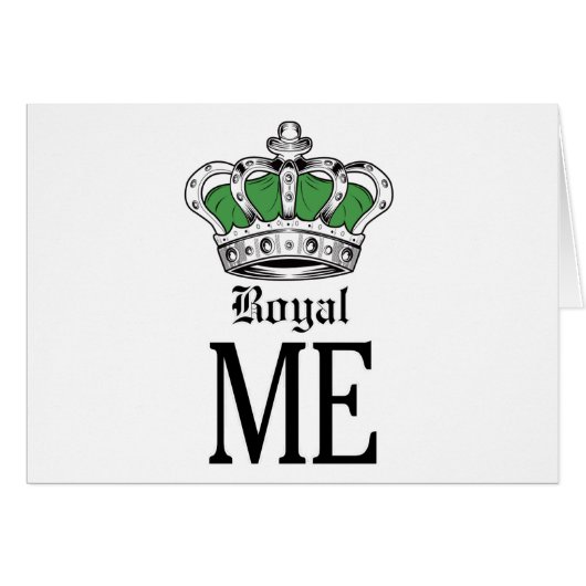 Royal Me - Green Cards (Front Horizontal)