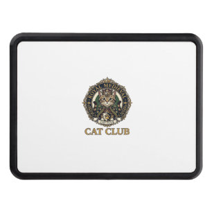 Royal Medieval Cat Cat Dad Gift Idea - Royal Medie Hitch Cover