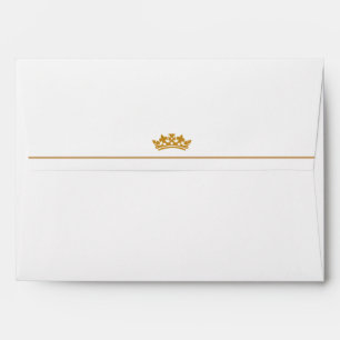 Royal Monogram Customizable Personal Envelope