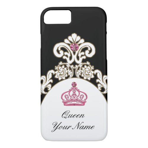 Royal Monogram Monarchy Crown iPhone 87 Case