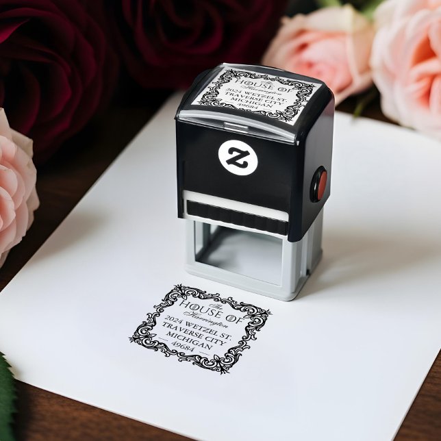 Royal Muse Medieval Fantasy Flourish Ornate Self-inking Stamp (Royal Muse Medieval Fantasy Flourish Ornate Self-inking Stamp)