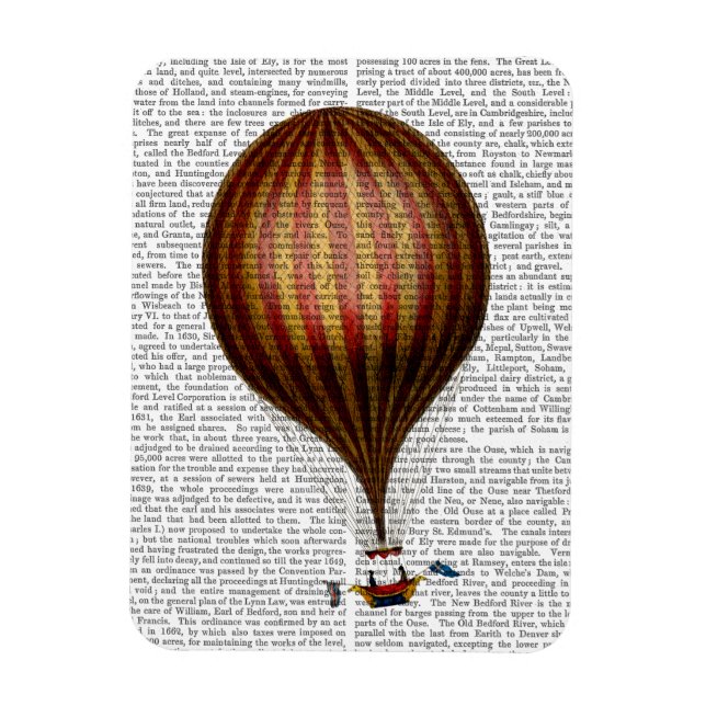 Royal Nassau Balloon Hot Air Balloon Magnet (Vertical)