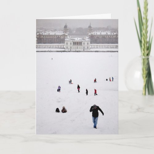 Royal Naval College Holiday Card