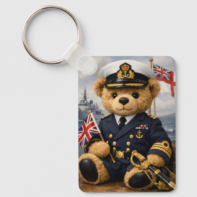 Royal Navy Richard Keychain (Front)