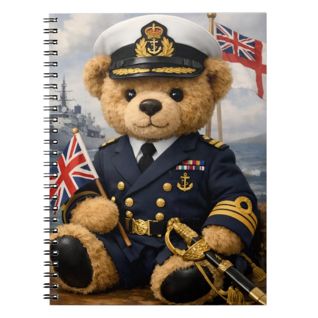 Royal Navy Richard Notebook (Front)