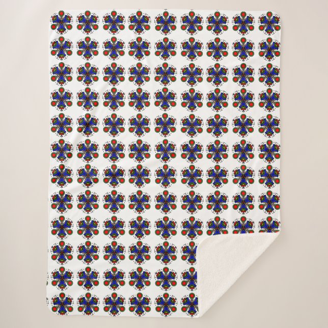 Royal Navy Zen Sherpa Blanket (Front)