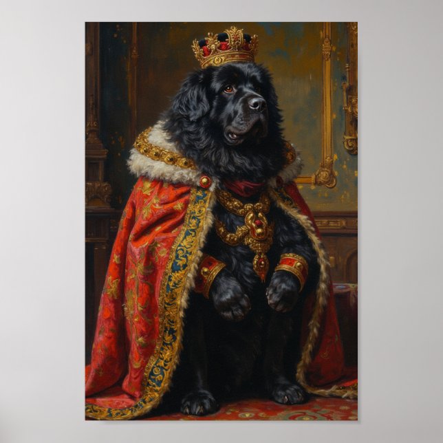Royal Newfoundland Portrait Poster (Front)