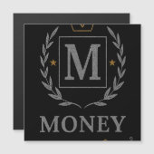 "Royal NMKY Emblem – Monogram M Crest Design" (Front/Back)