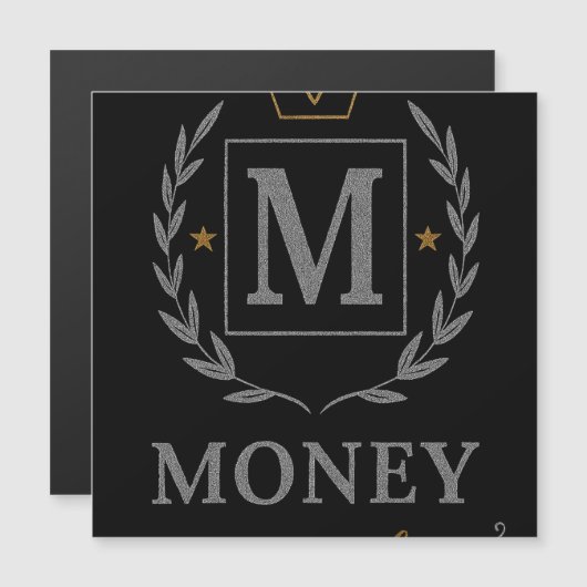 "Royal NMKY Emblem – Monogram M Crest Design" (Front/Back)