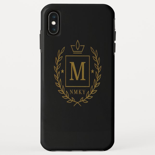 "Royal NMKY Emblem – Monogram M Crest Design" Case-Mate iPhone Case (Back)