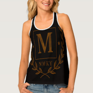 "Royal NMKY Emblem – Monogram M Crest Design" Tank Top
