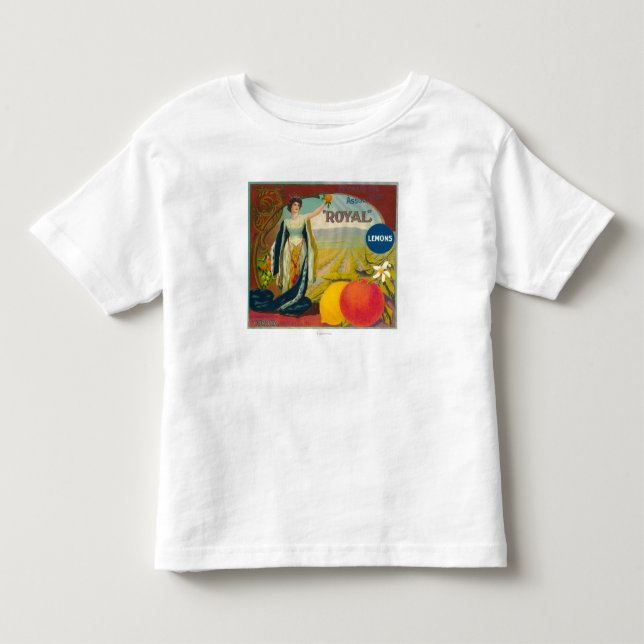 Royal Orange LabelCorona, CA Toddler T-shirt (Front)