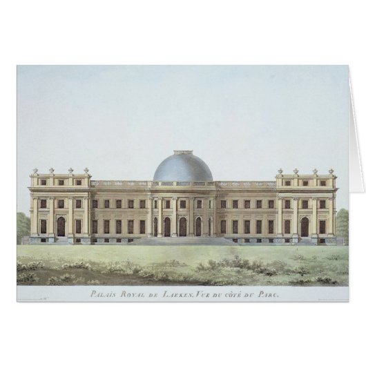 Royal Palace at Laeken, View from the Park, from ' (Front Horizontal)