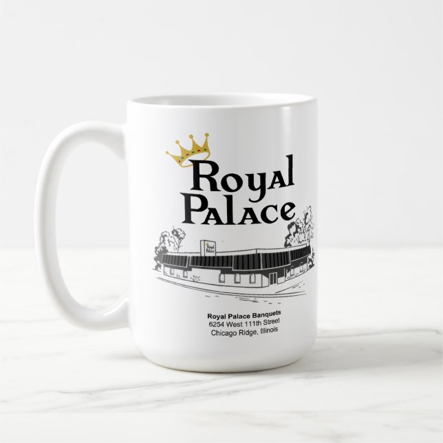 Royal Palace Banquets, Chicago Ridge, IL Coffee Mug (Left)