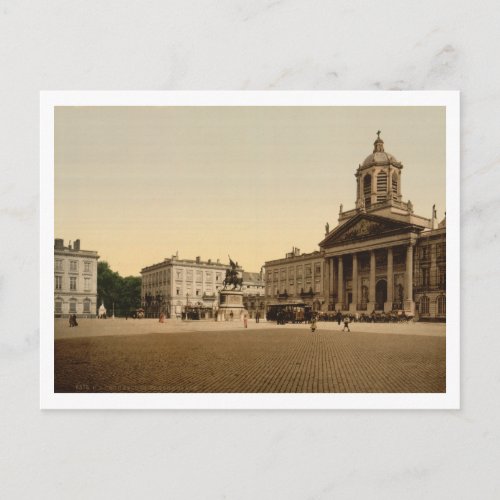 Royal Palace Brussels Belgium Postcard