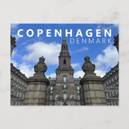 Royal Palace Copenhagen Denmark Scandinavia Modern Postcard