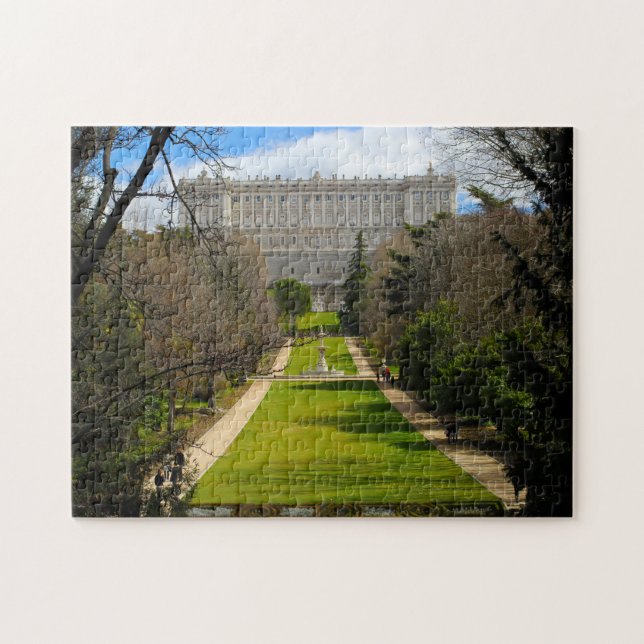 Royal Palace Madrid. Jigsaw Puzzle (Horizontal)