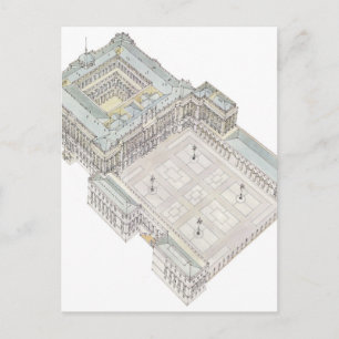 Royal Palace. Madrid Spain Postcard