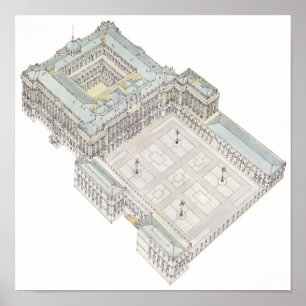 Royal Palace. Madrid Spain Poster