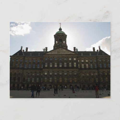 Royal Palace of Amsterdam Postcard