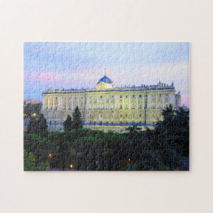 Royal Palace of Madrid at Sunset - Puzzle