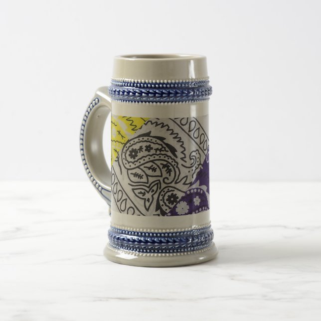 “Royal Palace Print” Beer Stein (Front Left)