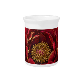 Royal Persian Gold Filigree | Luxury Botanical Beverage Pitcher