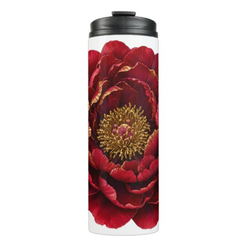 Royal Persian Gold Filigree | Luxury Botanical  Thermal Tumbler