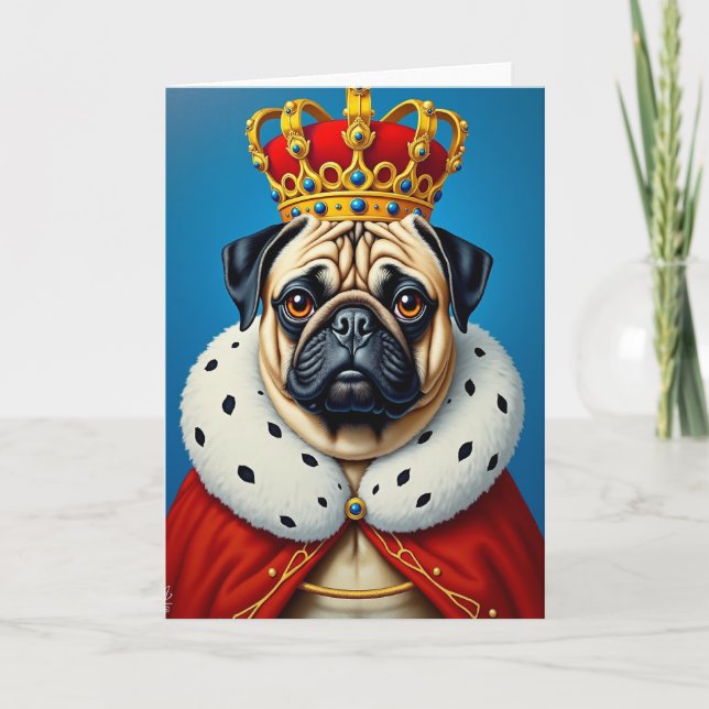 Royal Pet Fathers Day Card (Front)