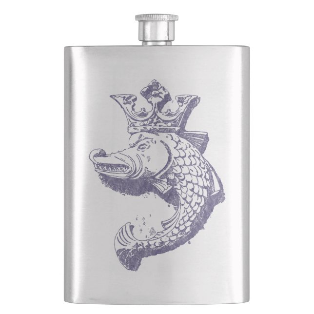 Royal Pike Flask (Front)