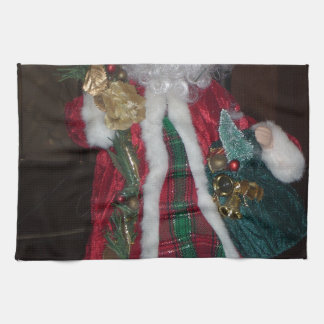 Royal Plaid Santa Collection. Towel