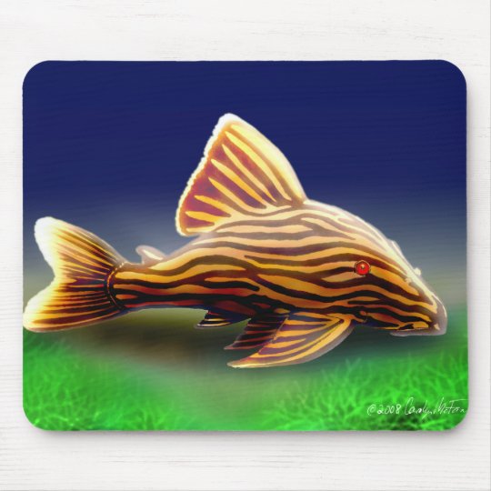 Royal Pleco Catfish Mousepad | Zazzle.com