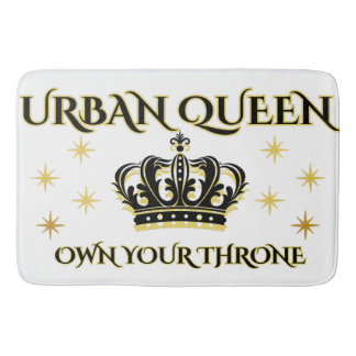 ROYAL PLUSH URBAN QUEEN Cloud White Large Bath Mat