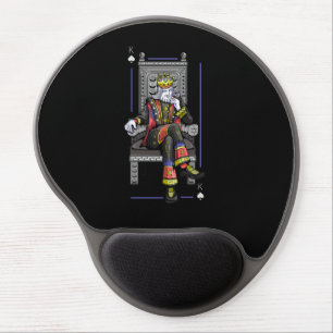 Royal Poker King Casino Design High Roller Spade Gel Mouse Pad