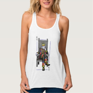 Royal Poker King High Roller Casino Spade Chic Tank Top