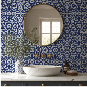 Royal Porto Mosaic Portuguese Blue and White Ceramic Tile