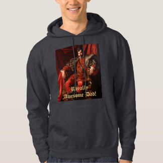 Royal Portrait Custom Personalized Photo Ornate Hoodie