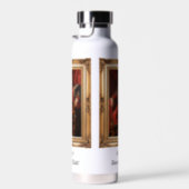 Royal Portrait Custom Personalized Photo Ornate Water Bottle (Right)